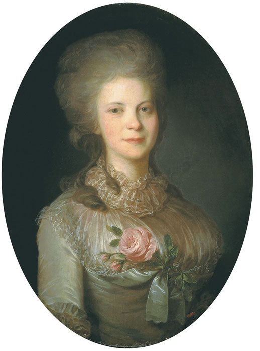Портрет В. Н. Суровцевой. 1780 г.
