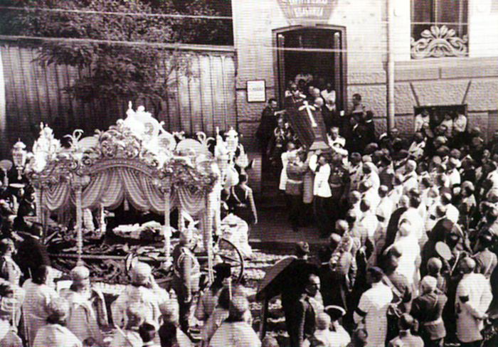 7 сентября 1911 г.   перенесение гроба П.А. Столыпина из частной хирургической больницы в Киево-Печерскую лавру
