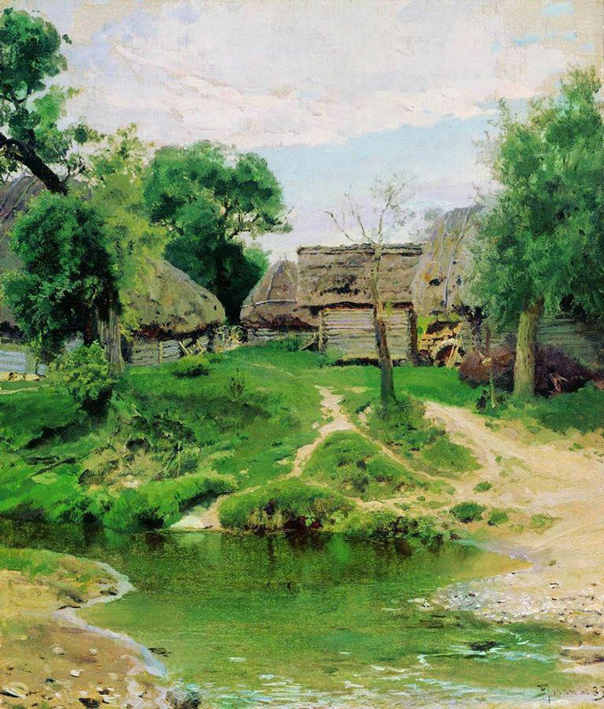 Деревня Тургенево. 1885

