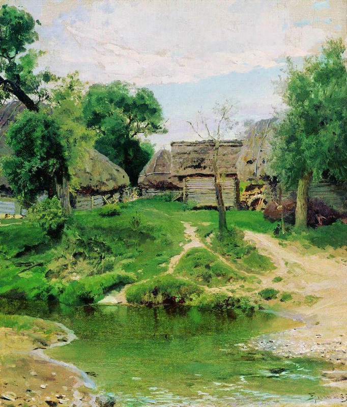 Деревня Тургенево. 1885
