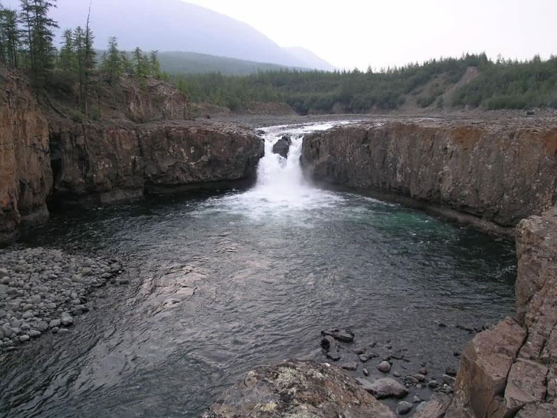 Водопад на р. Хабарба
