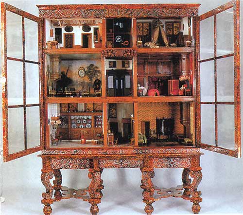 Кукольный домик. Около 1690.  255х198.5х78  Государственный музей. Амстердам
