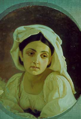 К.П. Брюлов. 1799-1852. Итальянка. Не датирована
