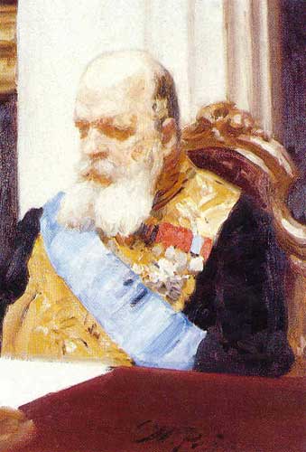 И.Е. Репин. 1844-1930. Портрет графа Д.М. Сольского. 1901-1903
