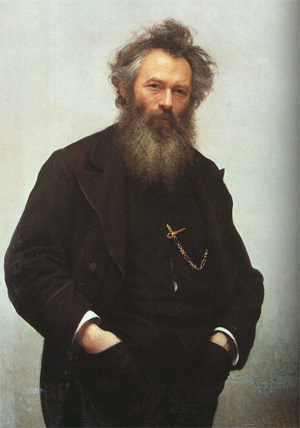 И. Крамской. Портрет И.И. Шишкина. 1880