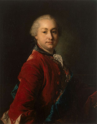 Луи Токе. Портрет И.И. Шувалова. После 1754 г. Луи Токе. Портрет И.И. Шувалова. После 1754 г.