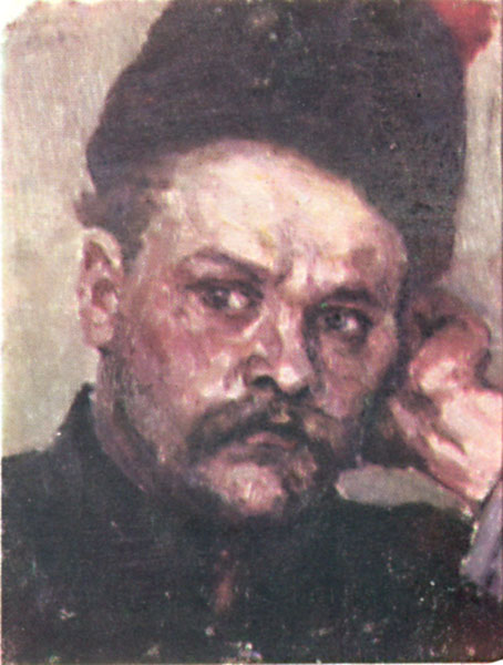 Степан Разин. Этюд к картине «Степан Разин», масло, 1904 г.
