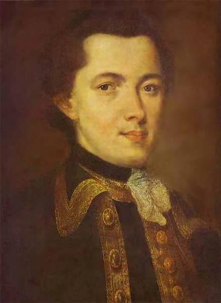 Портрет неизвестного молодого человека в гвардейском мундире. 1757-58 гг.
