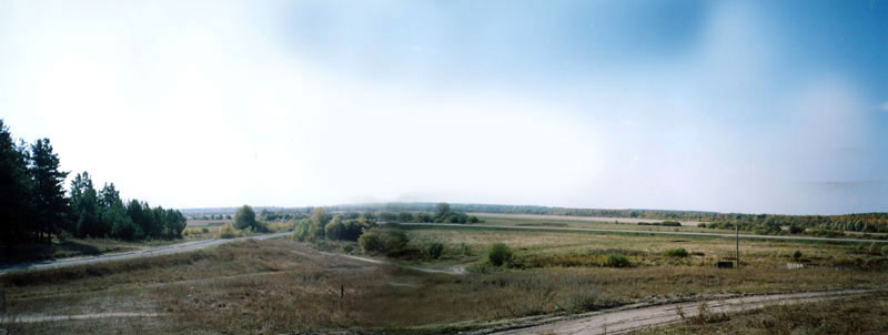 Панорама восточной оконечности памятника природы
