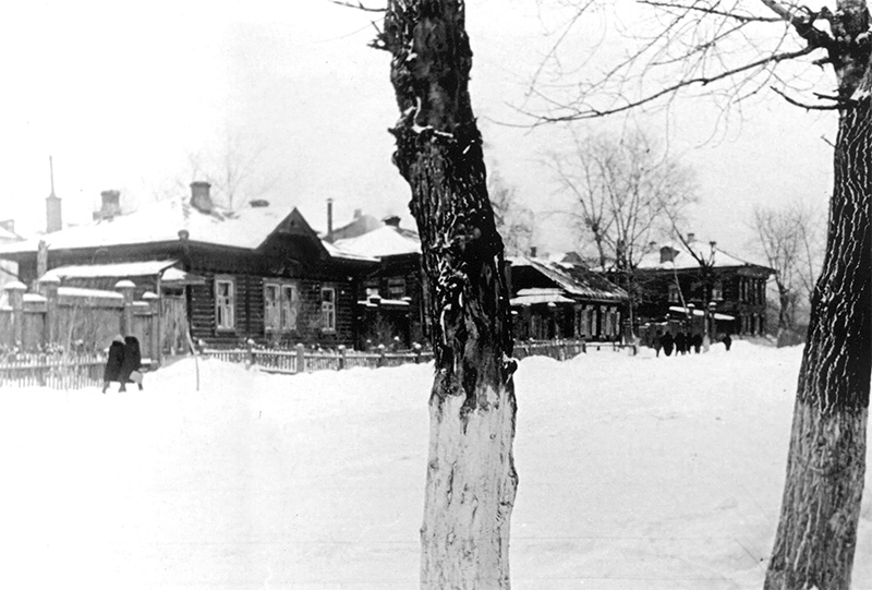 Дом В.М. Калико (ул. Горького, 65). Здесь с 1948 по 1962 гг. жила семья Ю.М. Магалифа
