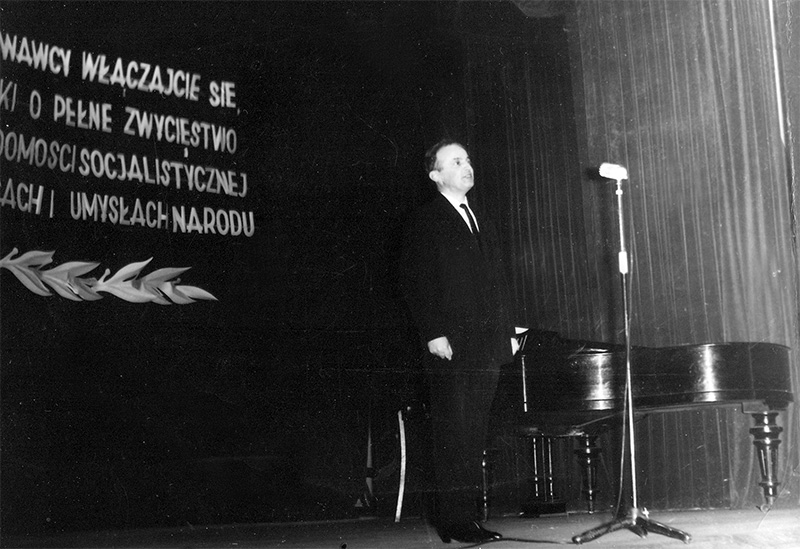 Ю.М. Магалиф в Польской народной республике. 1963 г.
