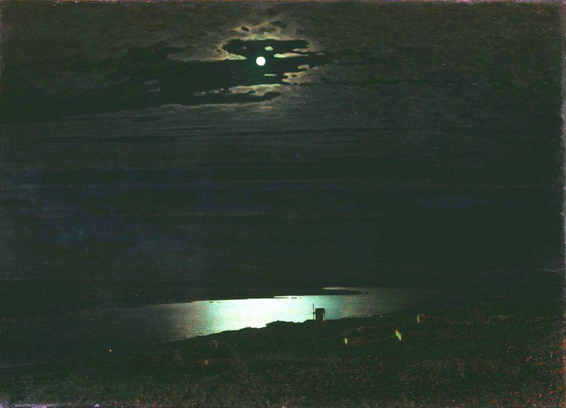 Лунная ночь на Днепре. 1880
