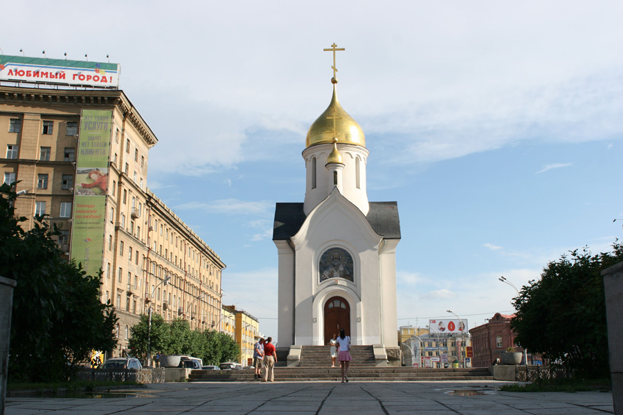 "Часовня – символ сибирской столицы"
