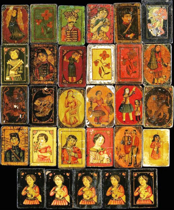 Игральные карты. Персия, 15 век
