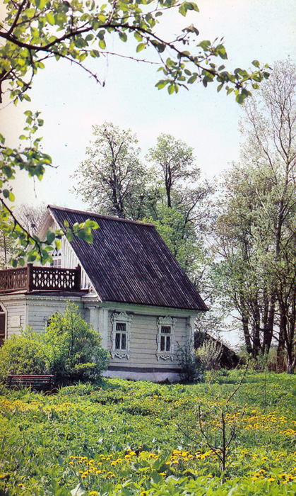 Флигель, где была написана "Чайка"
