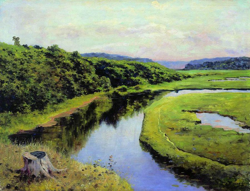 Река Клязьма. Жуковка. 1888
