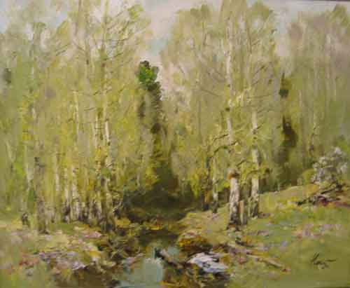 Весной в Колках. 2004
