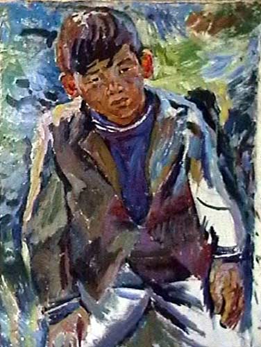 Портрет мальчика в пиджачке. 1997 г.
