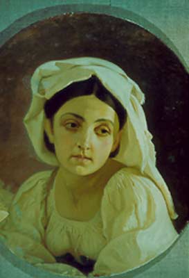 К.П. Брюлов. 1799-1852. Итальянка. Не датирована
